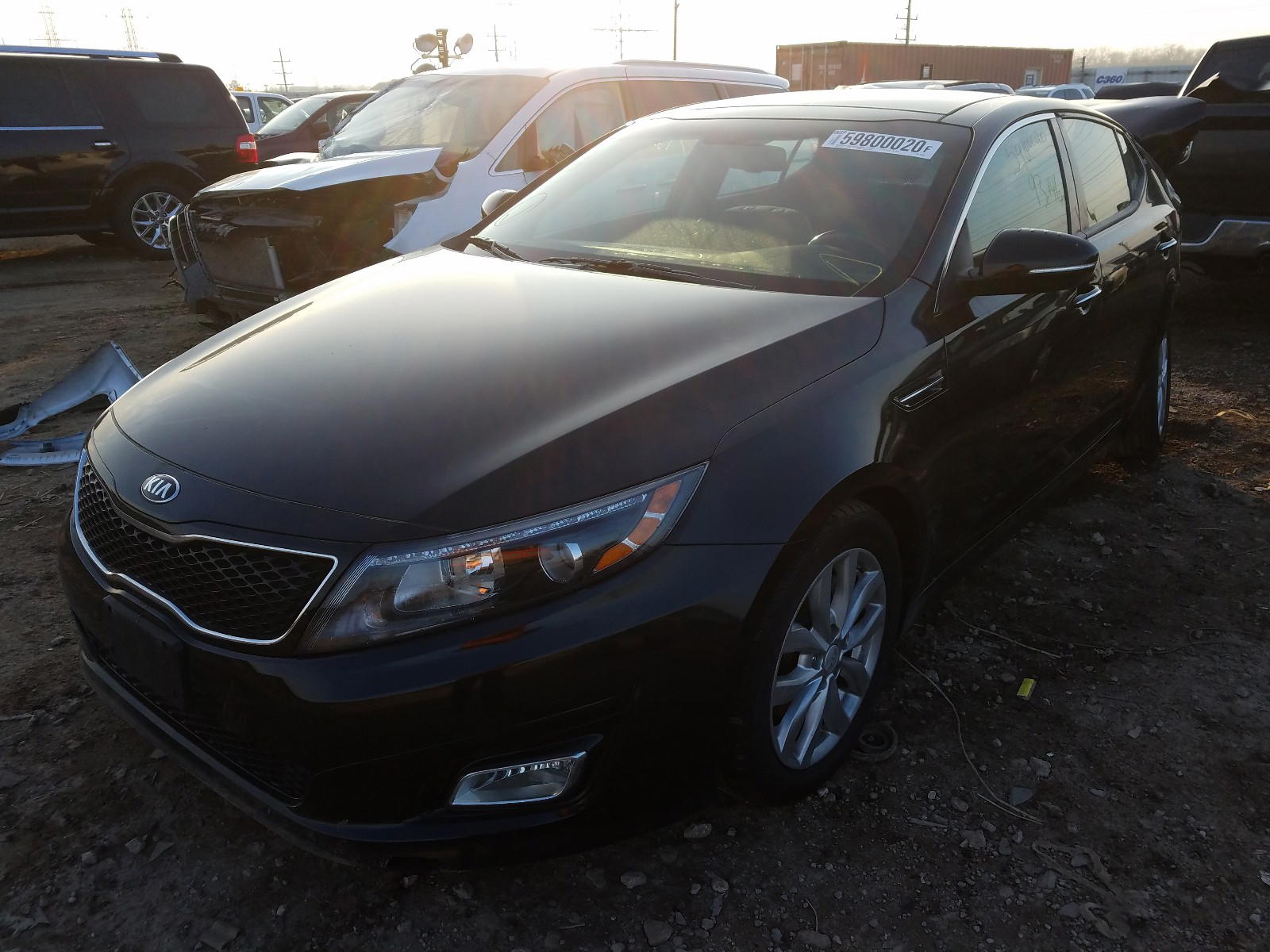 Photo 2 from auction – 2015 KIA OPTIMA EX with VIN 5XXGN4A72FG508447