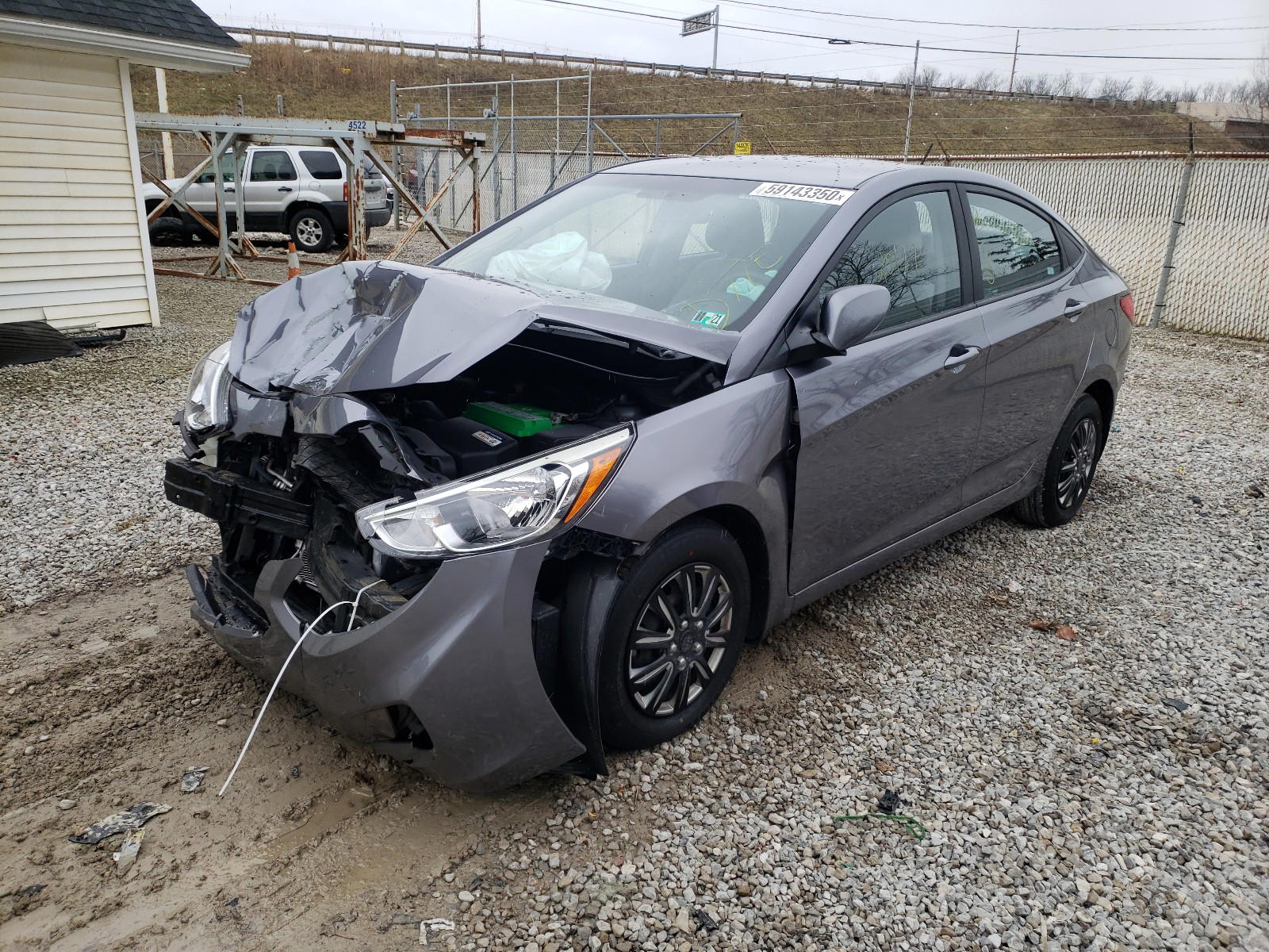 Photo 2 from auction – 2016 HYUNDAI ACCENT SE with VIN KMHCT4AE3GU078115