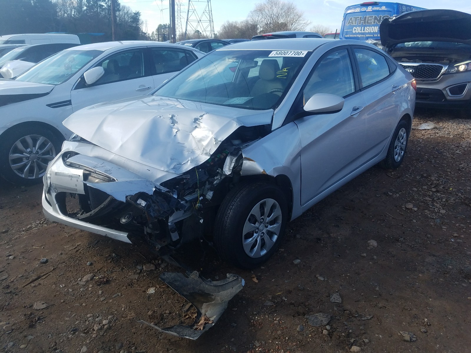 Photo 2 from auction – 2016 HYUNDAI ACCENT SE with VIN KMHCT4AE3GU968355