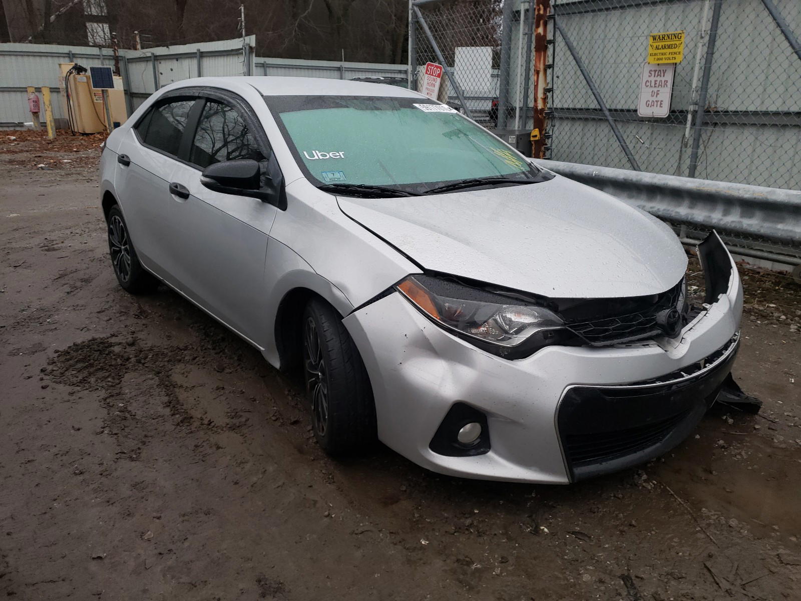 TOYOTA COROLLA L 2014 with VIN 2T1BURHE7EC168846 - Photo from auction