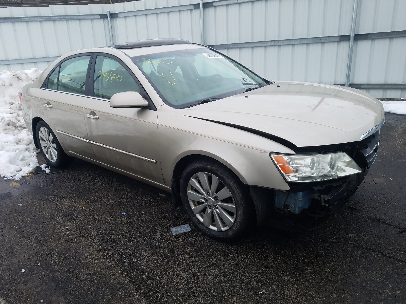 HYUNDAI SONATA SE 2010 with VIN 5NPEU4ACXAH621583 - Photo from auction