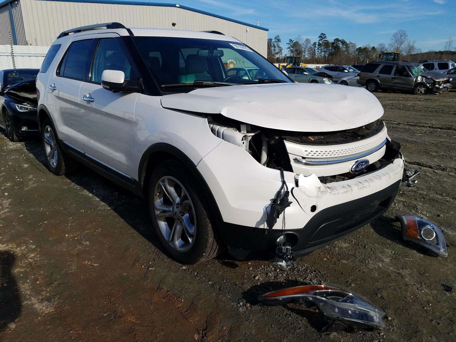 FORD EXPLORER L 2013 with VIN 1FM5K7F88DGB62599 - Photo from auction