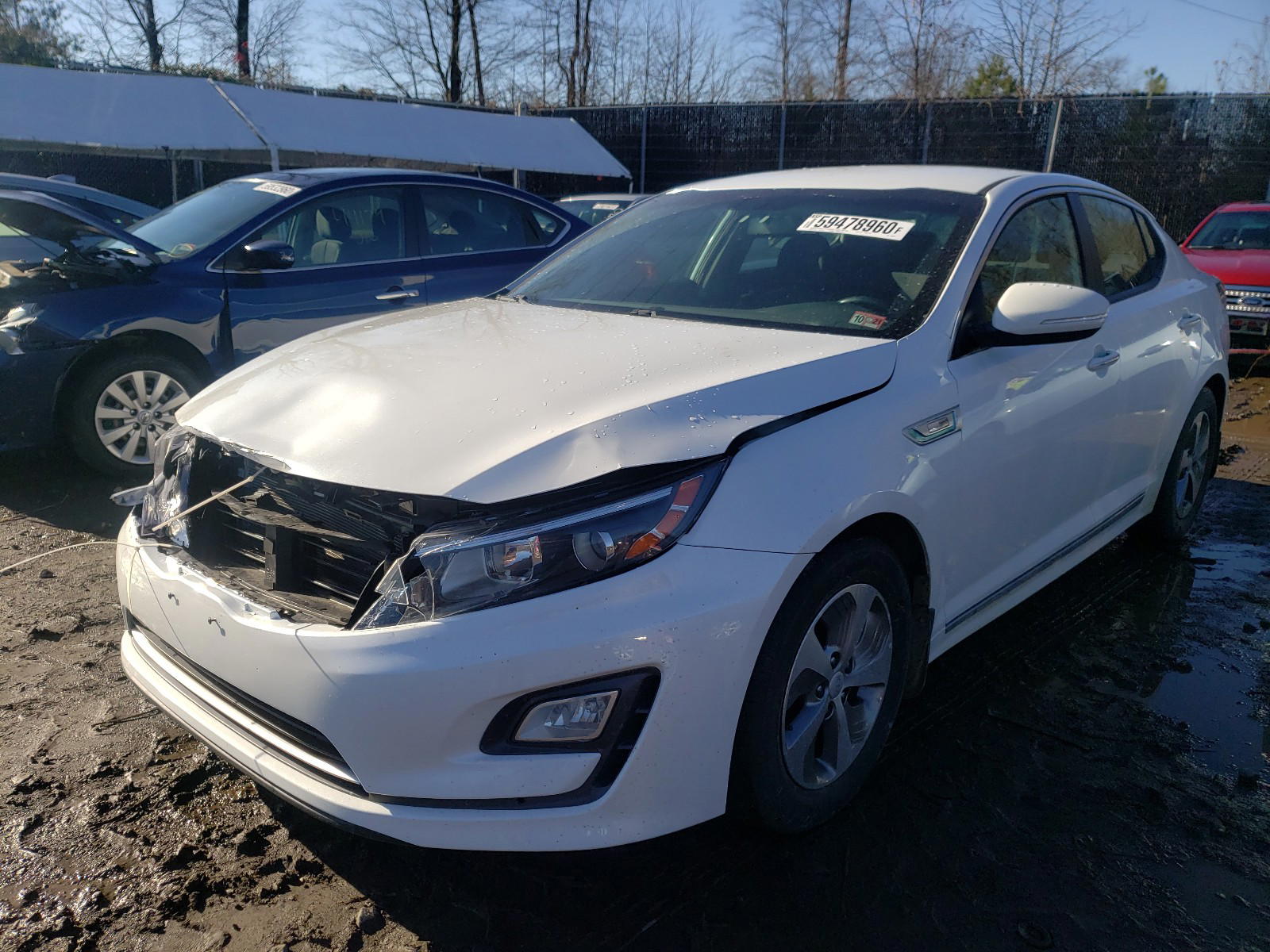 Photo 2 from auction – 2015 KIA OPTIMA HYB with VIN KNAGM4AD0F5085295