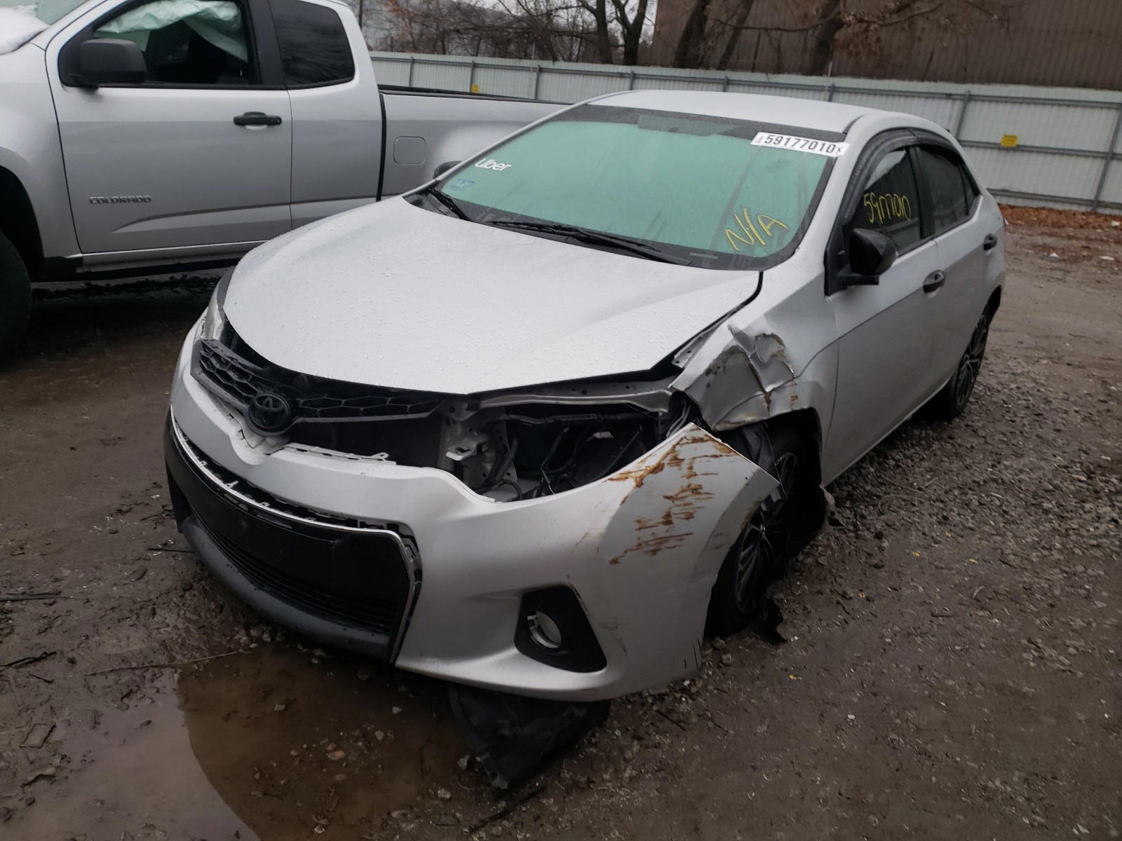 Photo 2 from auction – 2014 TOYOTA COROLLA L with VIN 2T1BURHE7EC168846