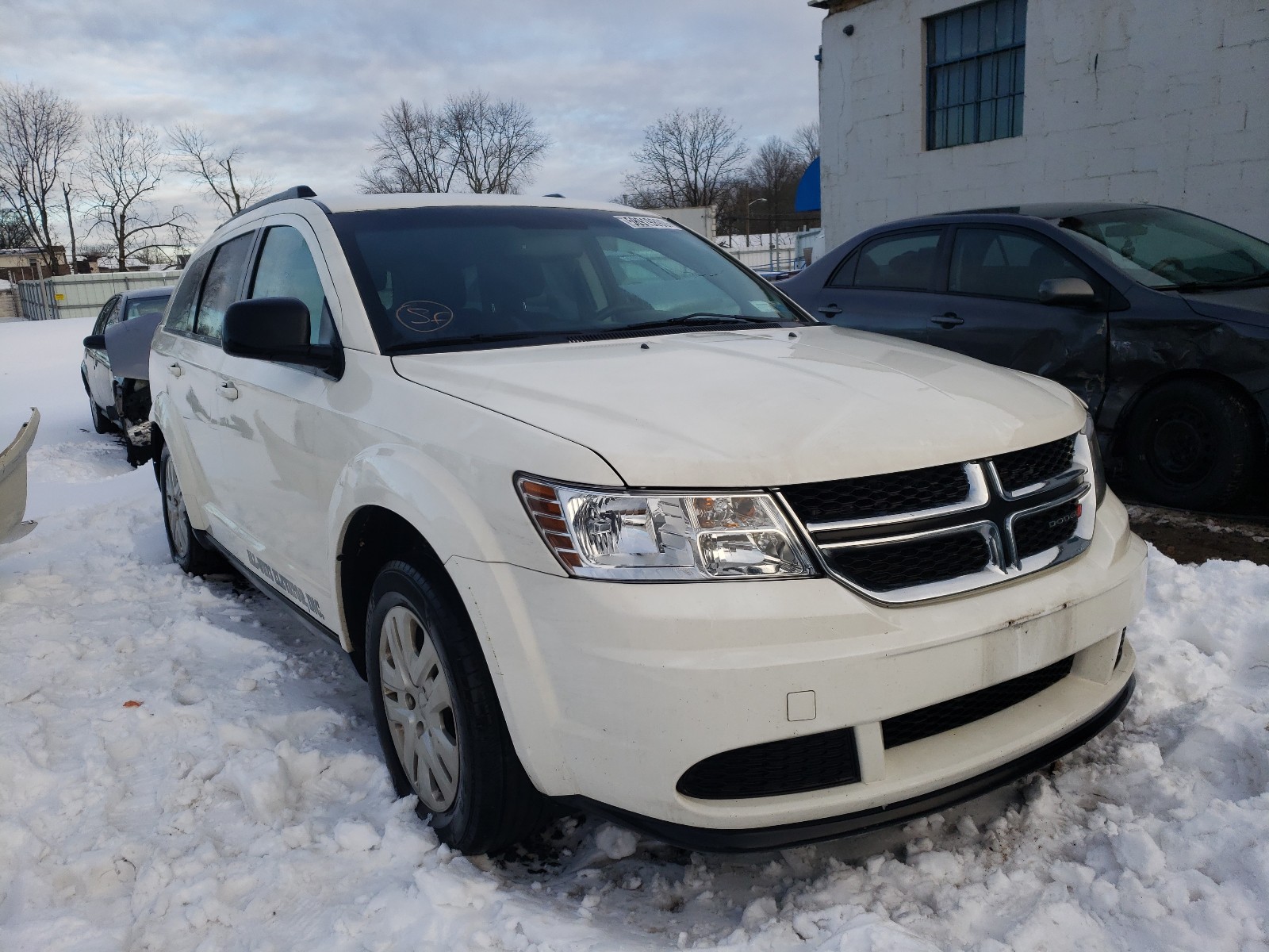 DODGE JOURNEY SE 2016 with VIN 3C4PDCAB9GT234428 - Photo from auction