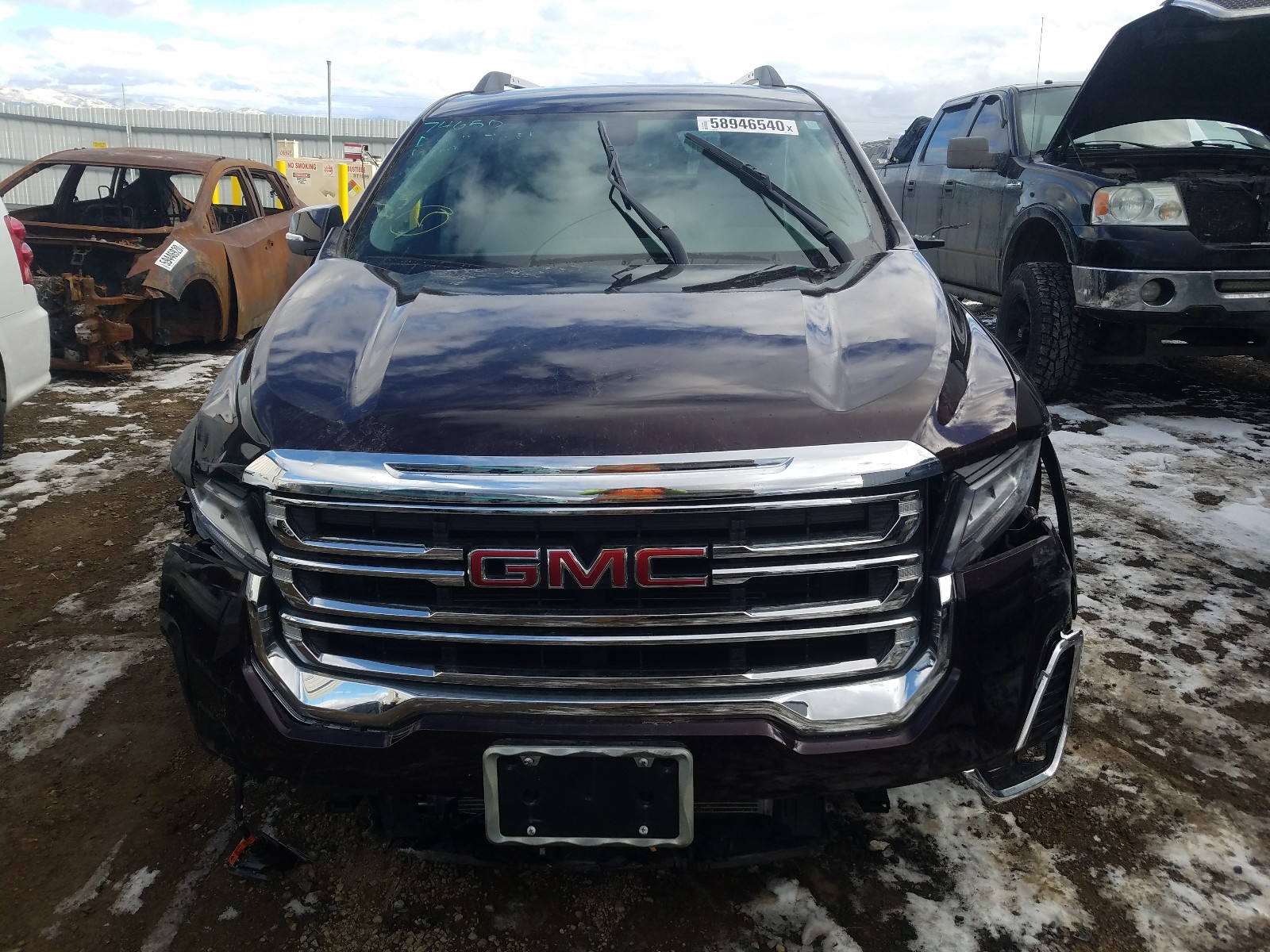 Photo 9 from auction – 2020 GMC ACADIA SLT with VIN 1GKKNULSXLZ160938