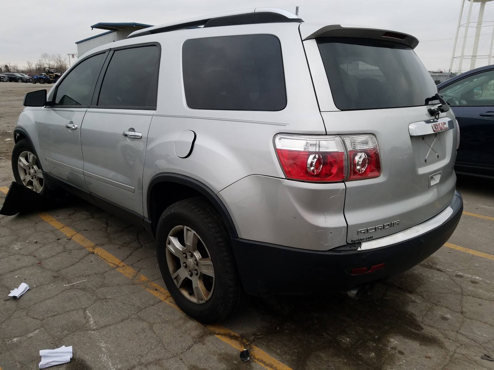 Photo 3 from auction – 2009 GMC ACADIA SLE with VIN 1GKER13D59J111316