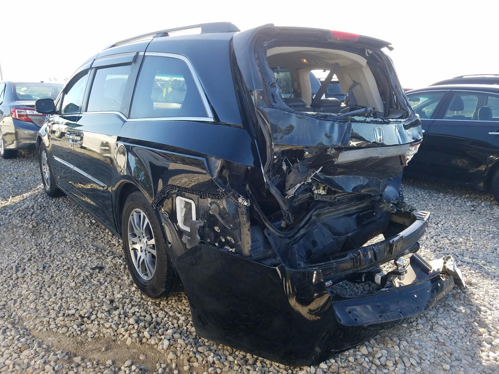 Photo 3 from auction – 2011 HONDA ODYSSEY EX with VIN 5FNRL5H64BB093632