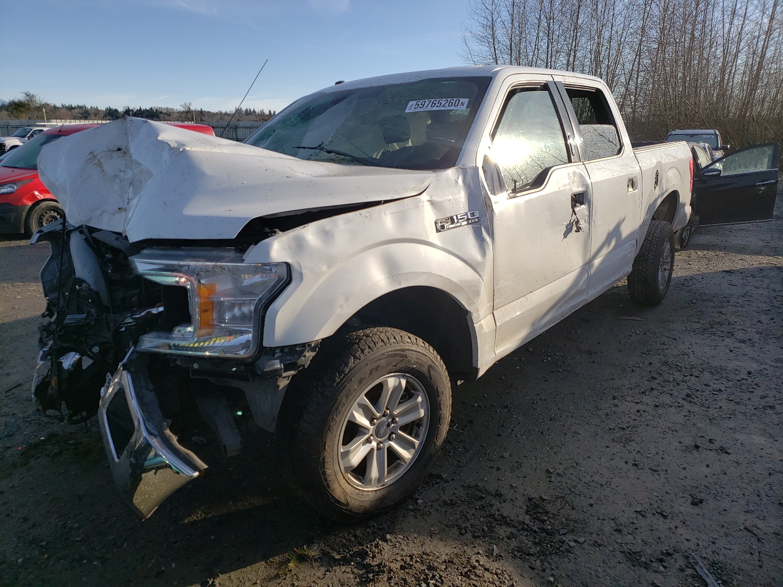 Photo 2 from auction – 2018 FORD F150 SUPER with VIN 1FTFW1E56JFC32197