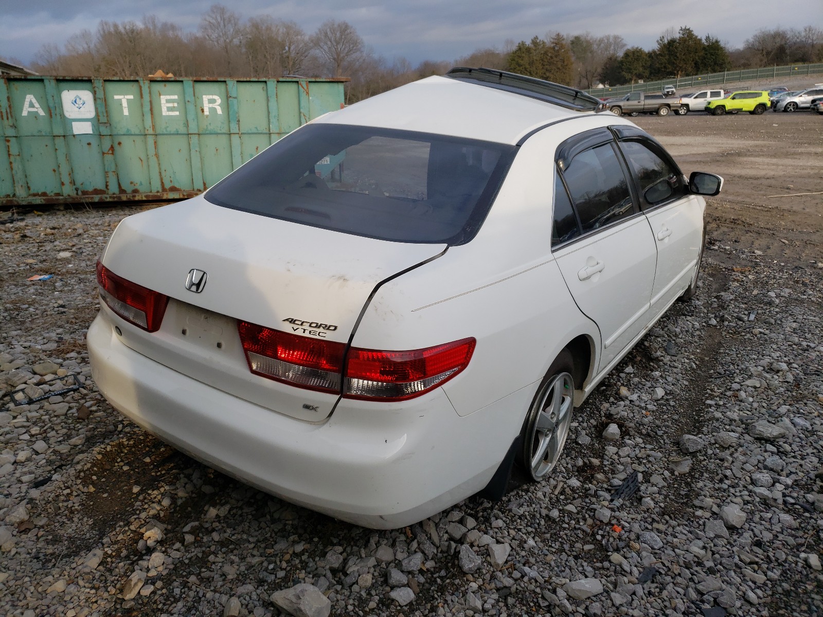 Photo 4 from auction – 2003 HONDA ACCORD EX with VIN JHMCM56683C005328