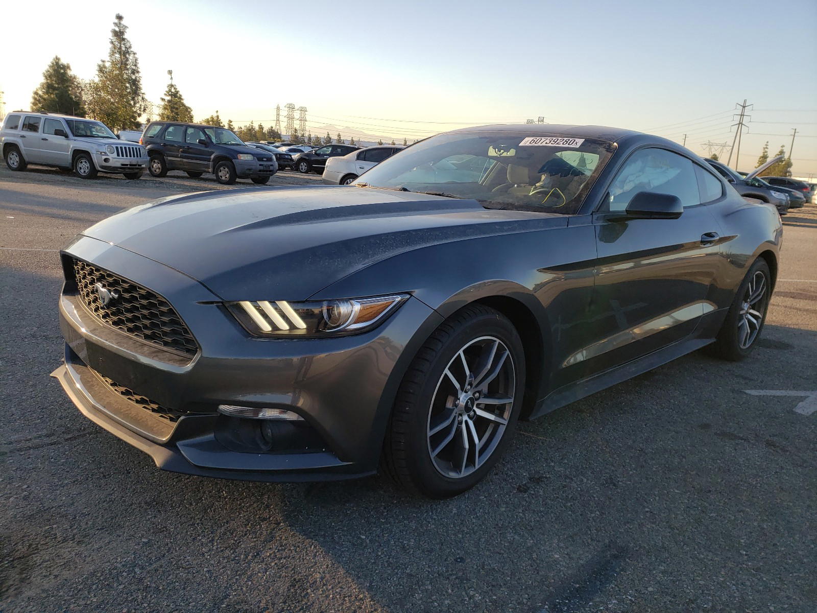 Photo 2 from auction – 2017 FORD MUSTANG with VIN 1FA6P8TH2H5226308