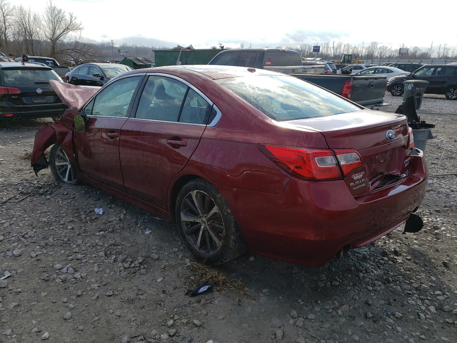 Photo 3 from auction – 2015 SUBARU LEGACY 2.5 with VIN 4S3BNAN67F3041844