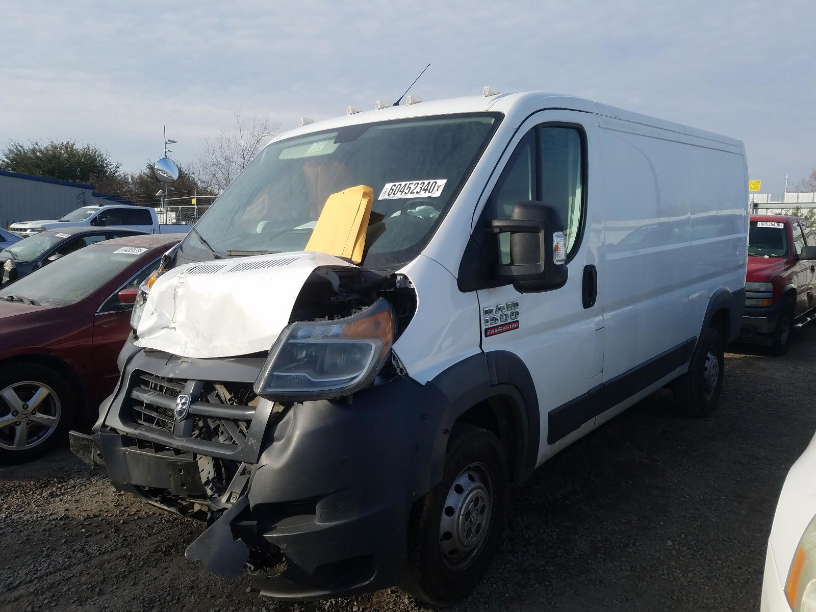 Photo 2 from auction – 2017 RAM PROMASTER with VIN 3C6TRVAG6HE516935