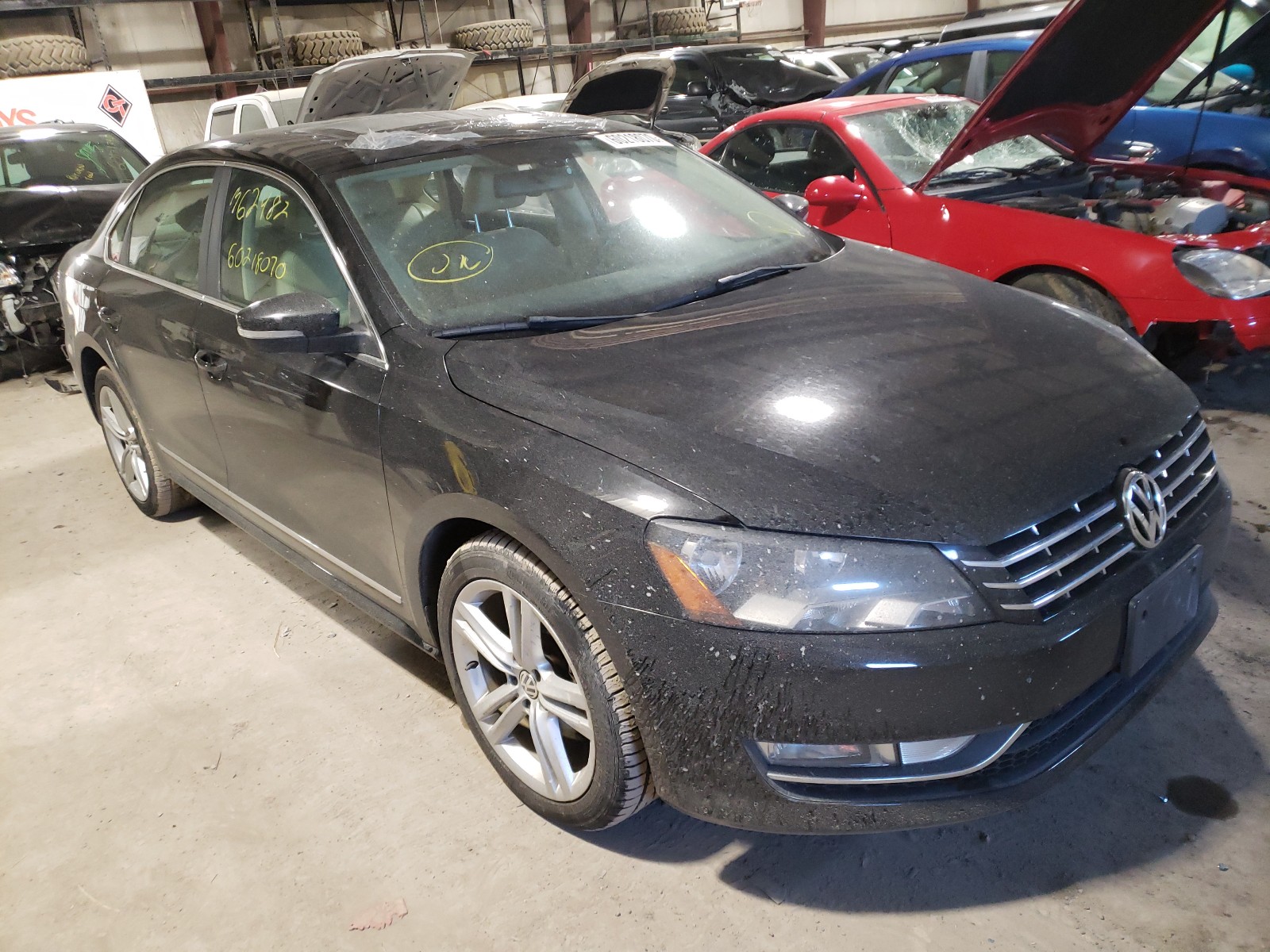 VOLKSWAGEN PASSAT SEL 2013 with VIN 1VWCN7A39DC039073 - Photo from auction