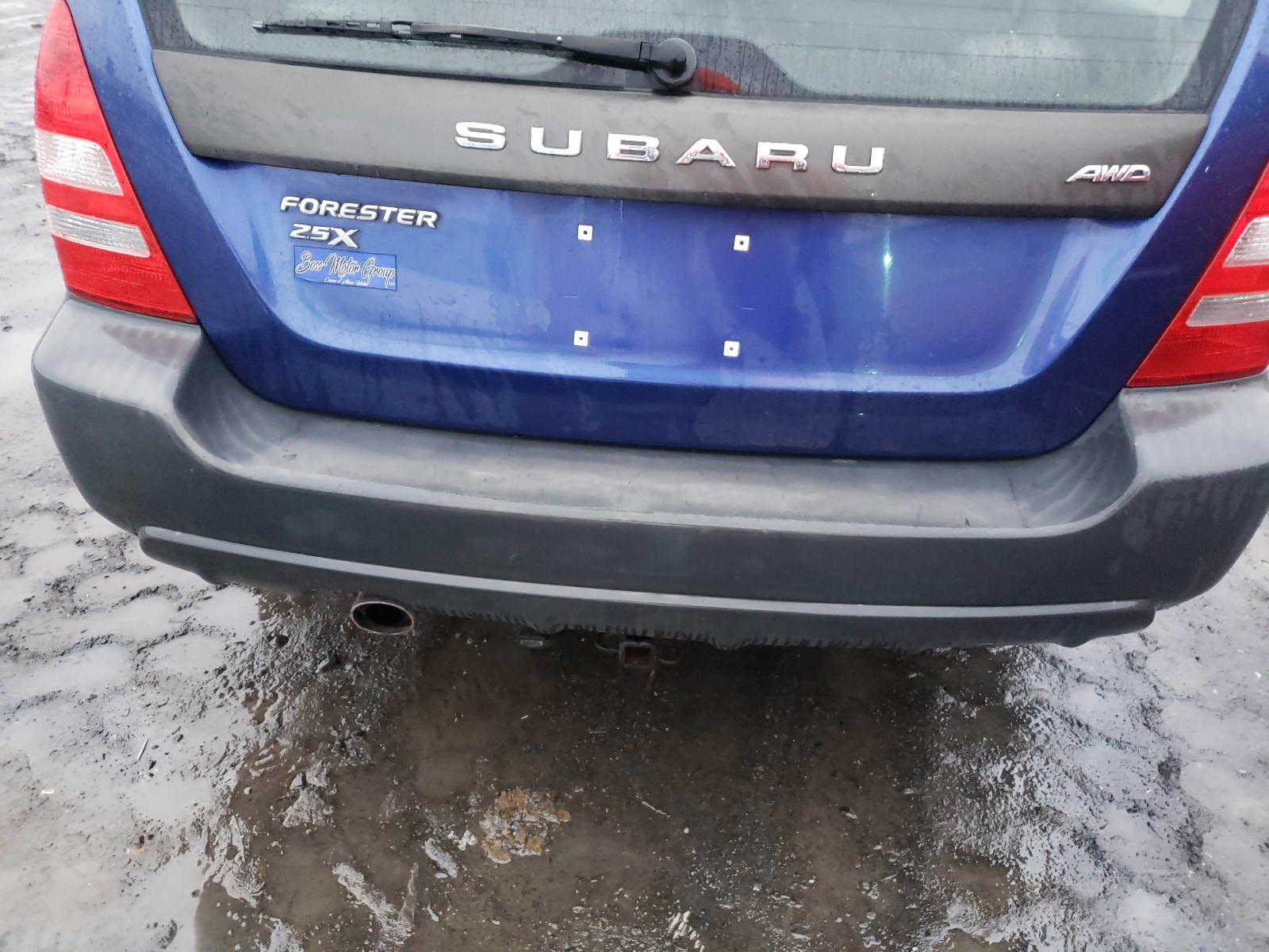 Photo 9 from auction – 2003 SUBARU FORESTER 2 with VIN JF1SG63673H735643