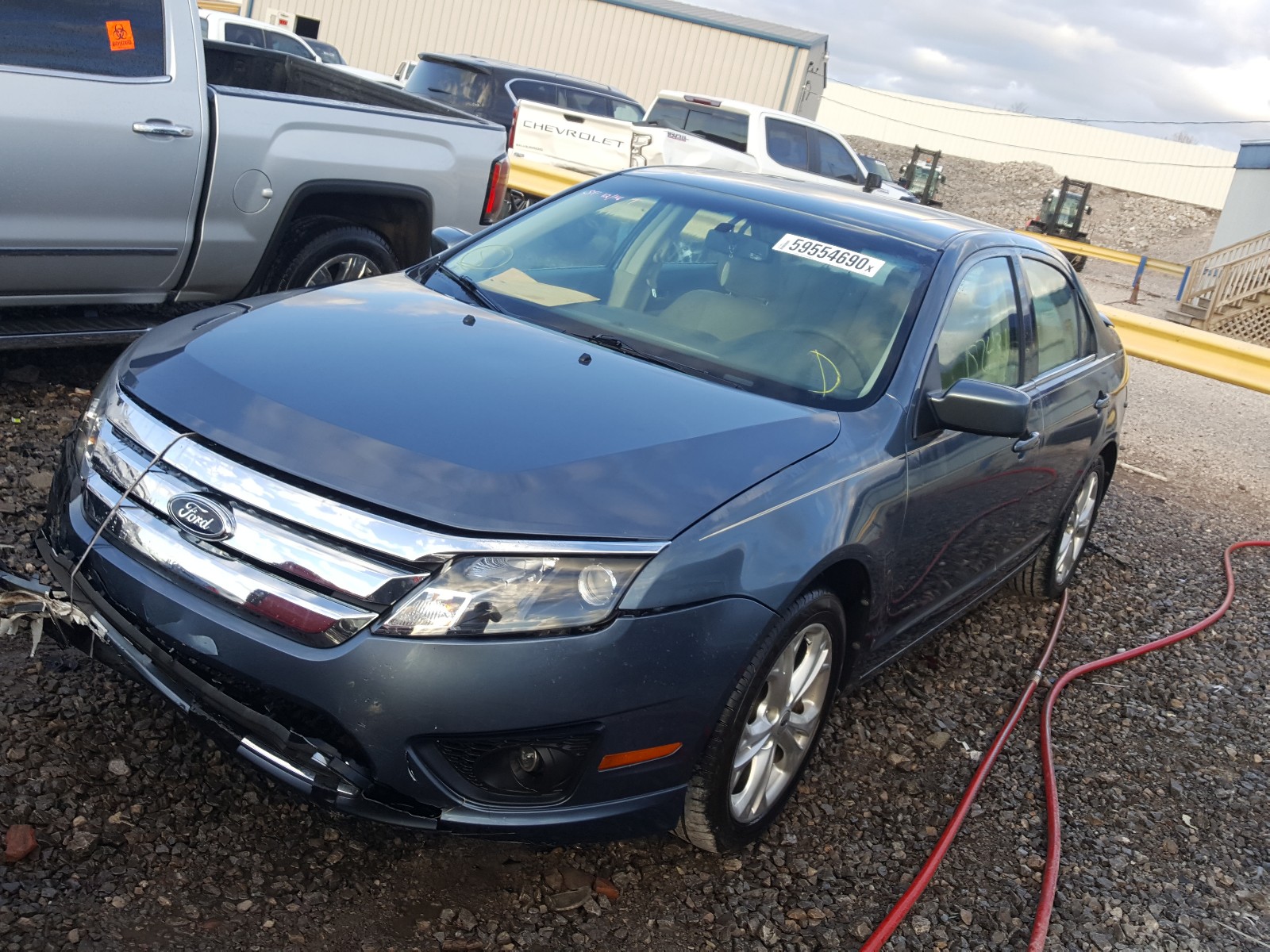 Photo 2 from auction – 2012 FORD FUSION SE with VIN 3FAHP0HA9CR314848