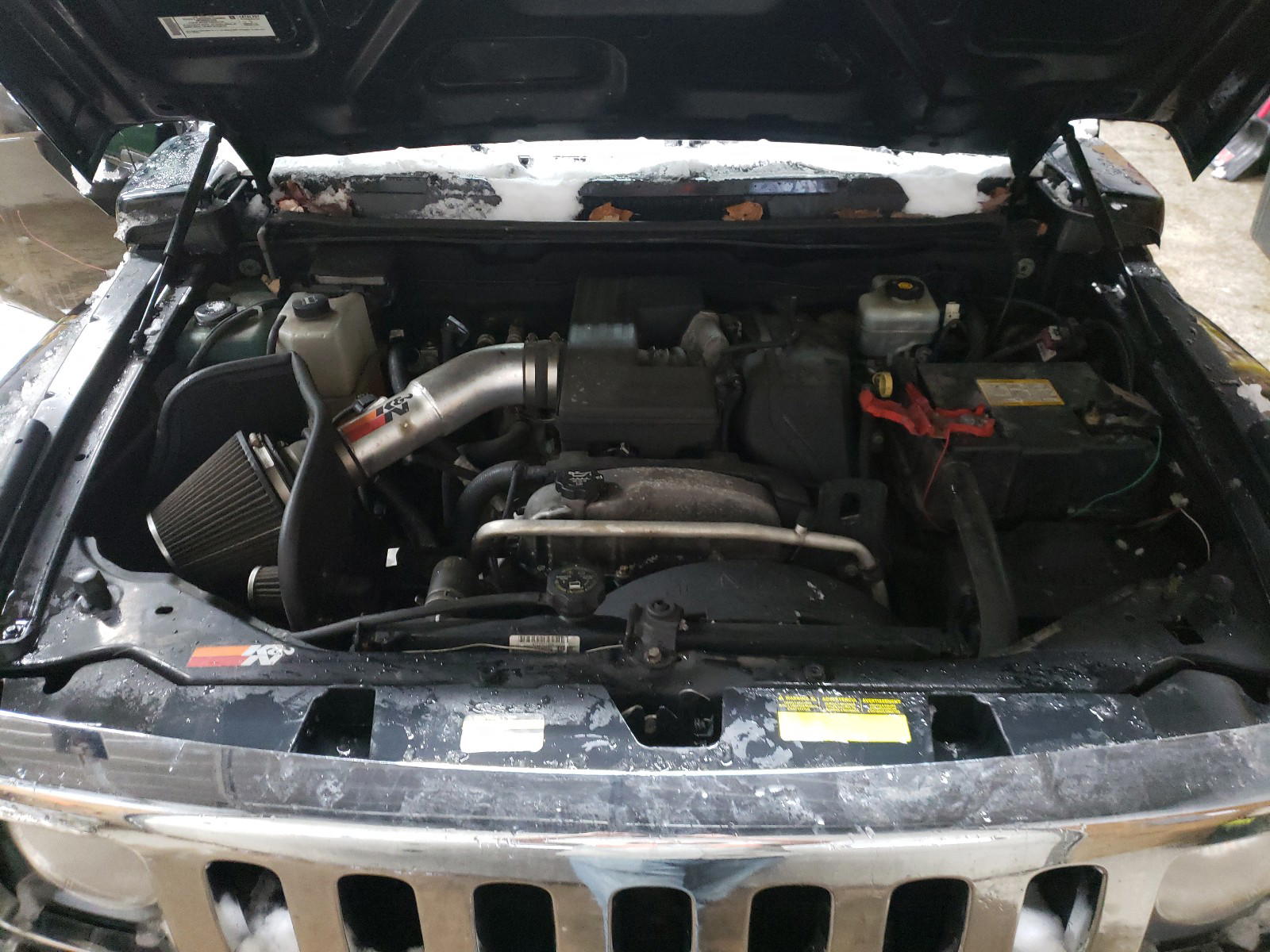 Photo 7 from auction – 2008 HUMMER H3 with VIN 5GTEN13E088120150