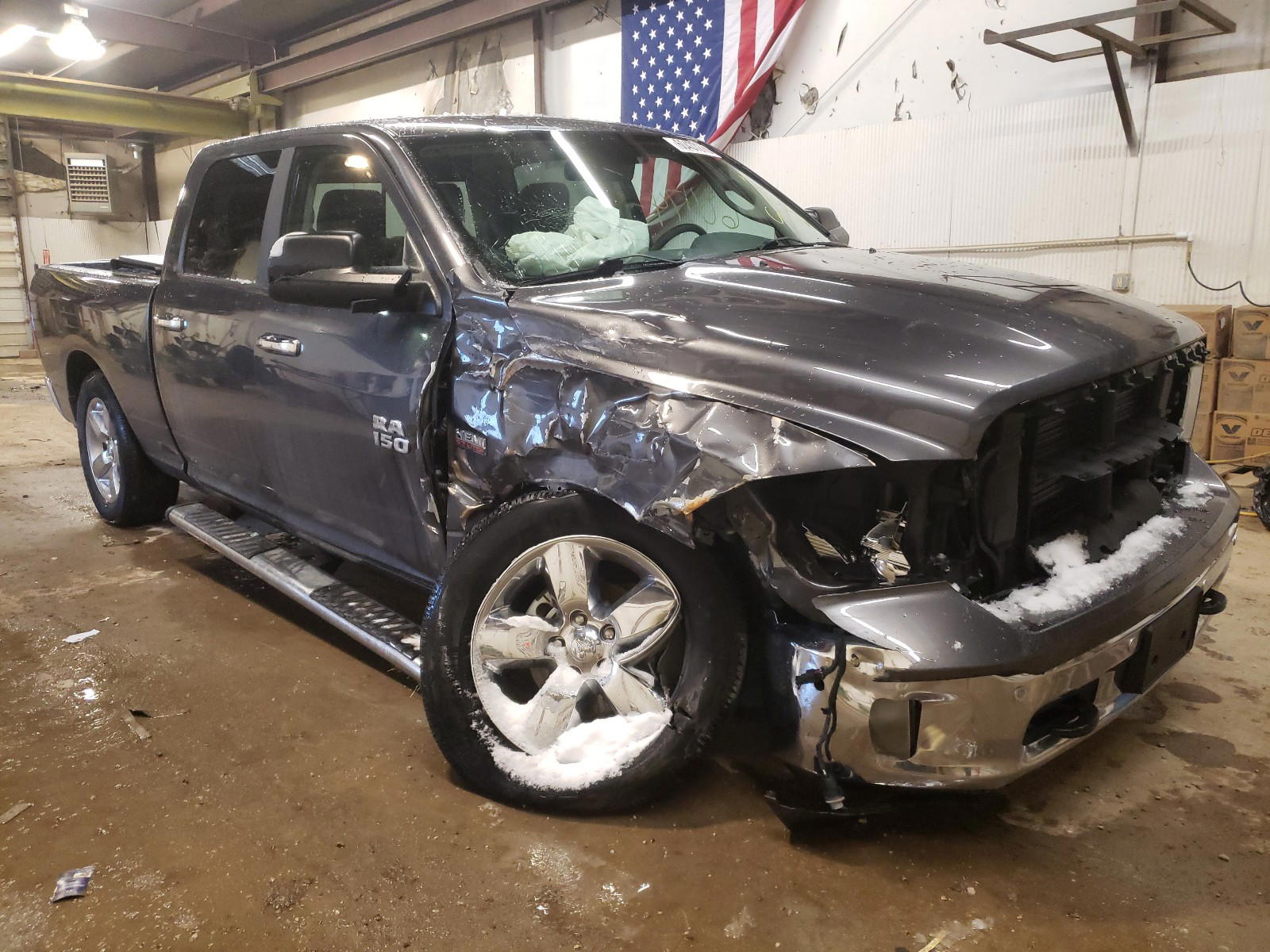 RAM 1500 SLT 2017 with VIN 1C6RR7TT1HS761543 - Photo from auction