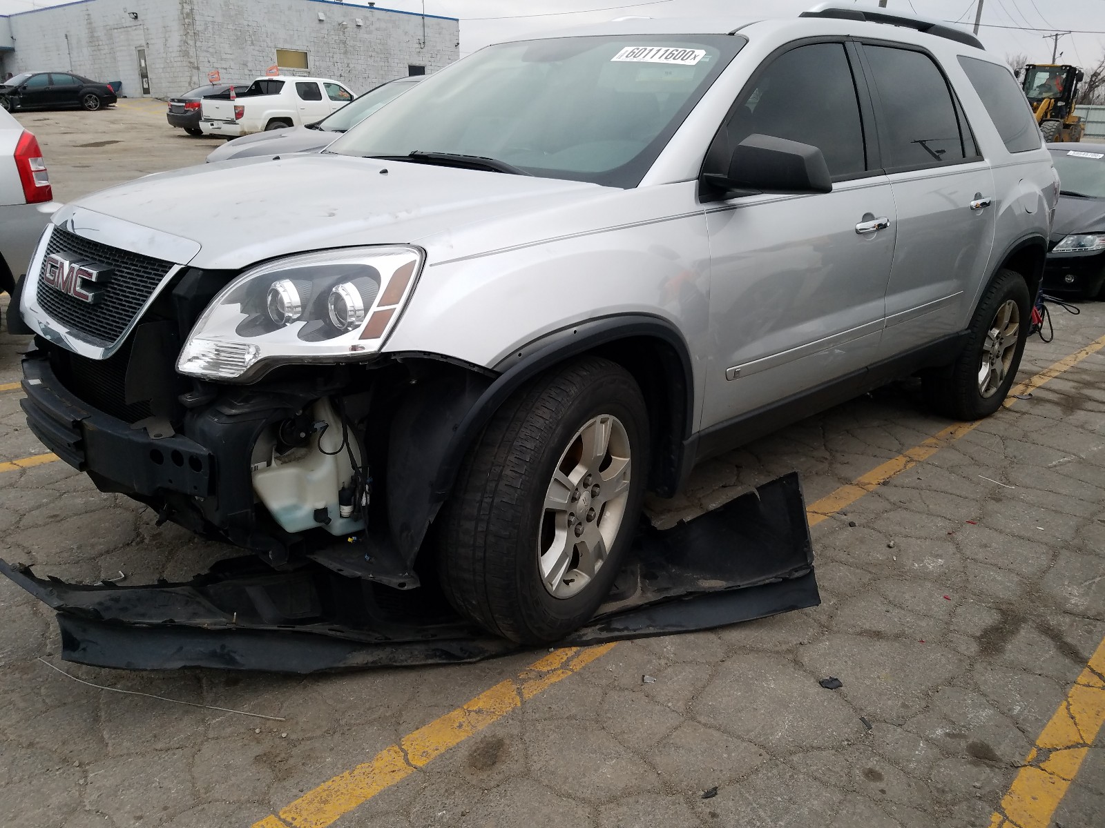 Photo 2 from auction – 2009 GMC ACADIA SLE with VIN 1GKER13D59J111316