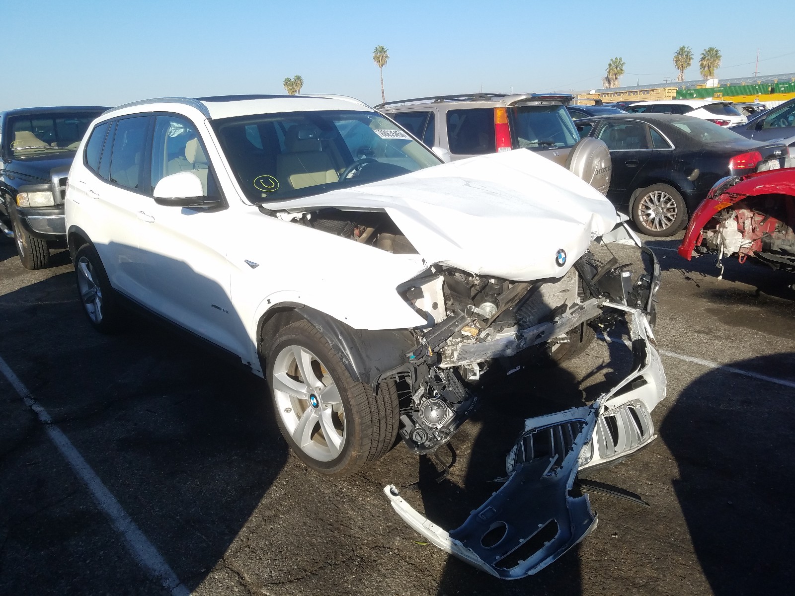 BMW X3 XDRIVE3 2017 with VIN 5UXWX7C38H0U43253 - Photo from auction