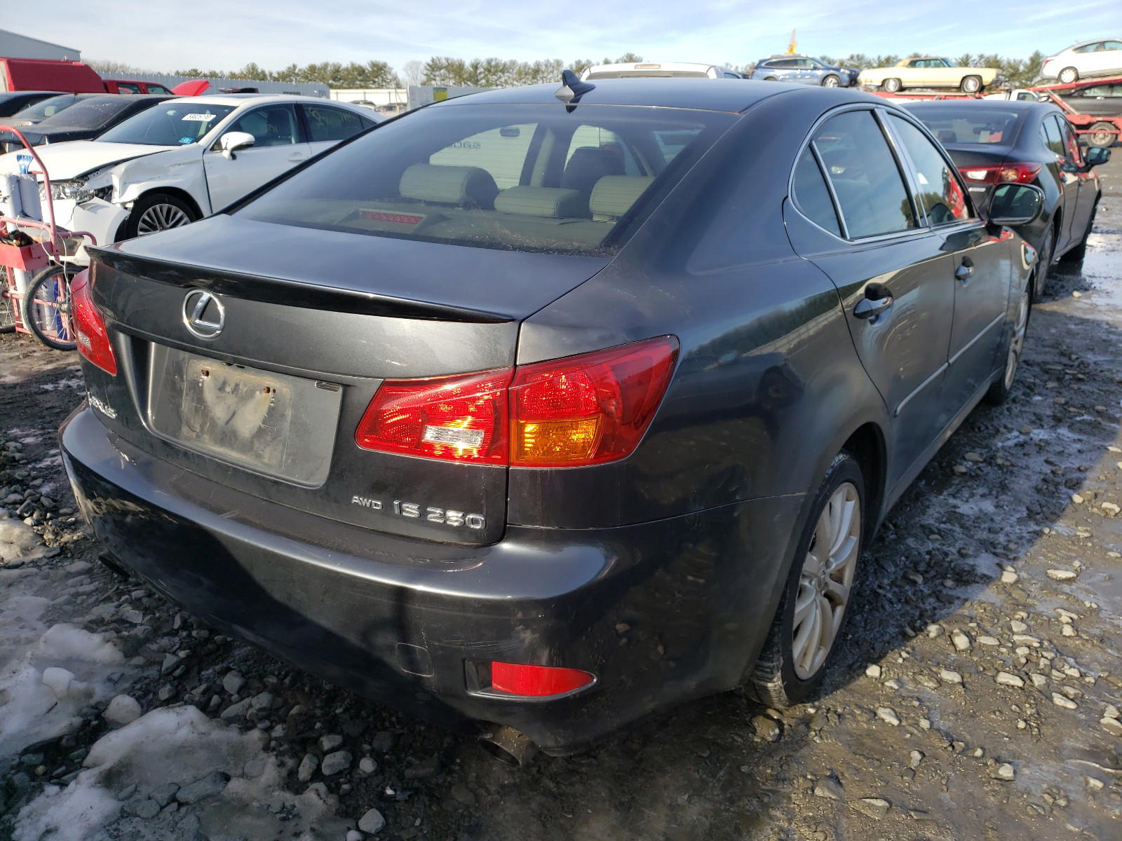 Photo 4 from auction – 2007 LEXUS IS 250 with VIN JTHCK262975011313