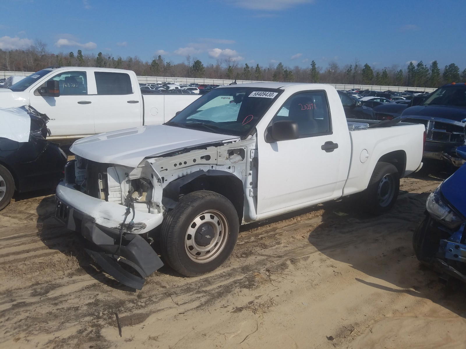 Photo 2 from auction – 2012 CHEVROLET COLORADO with VIN 1GCCSBFE3C8167724