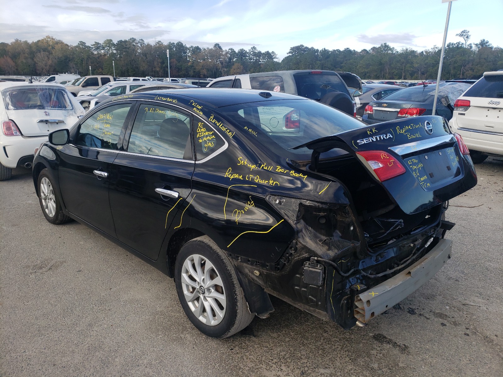 Photo 3 from auction – 2016 NISSAN SENTRA S with VIN 3N1AB7AP6GL668646