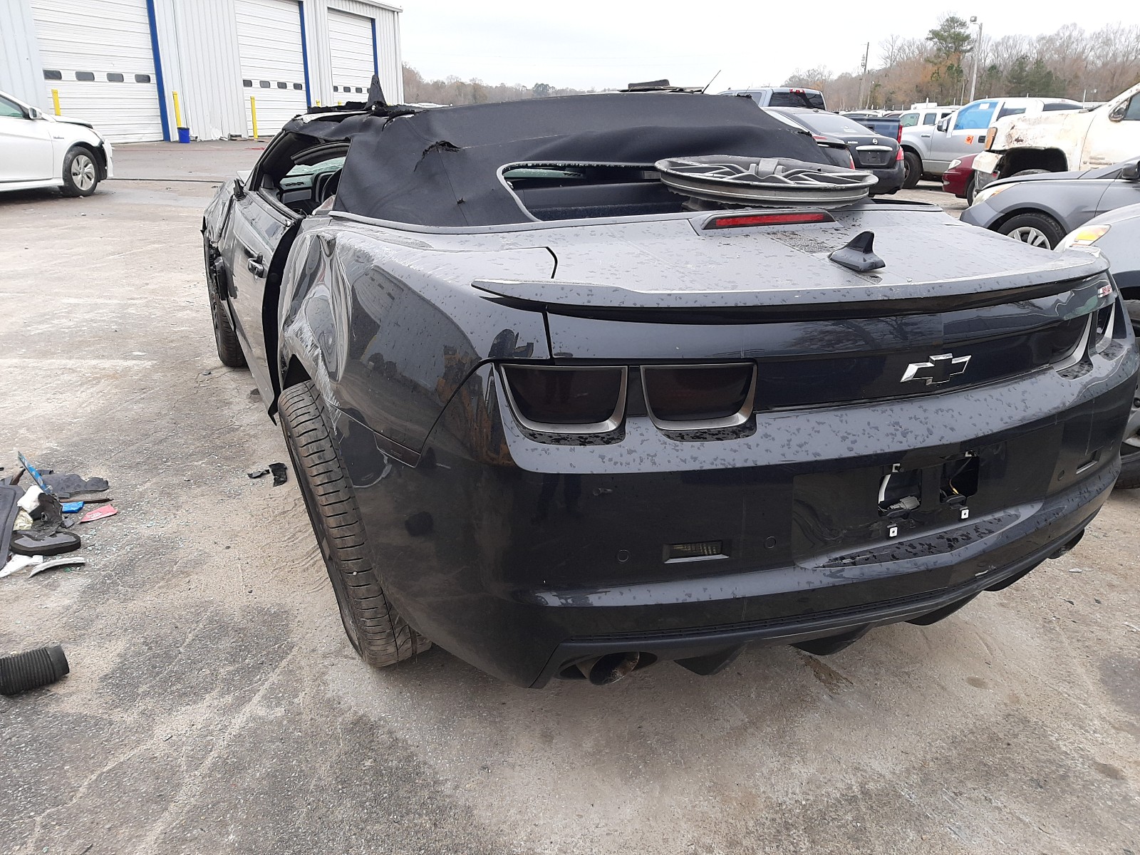 Photo 3 from auction – 2012 CHEVROLET CAMARO 2SS with VIN 2G1FK3DJ9C9110749