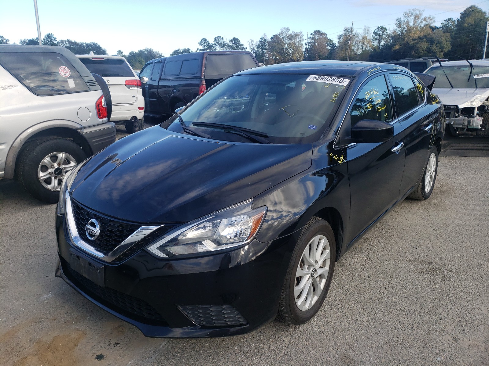 Photo 2 from auction – 2016 NISSAN SENTRA S with VIN 3N1AB7AP6GL668646