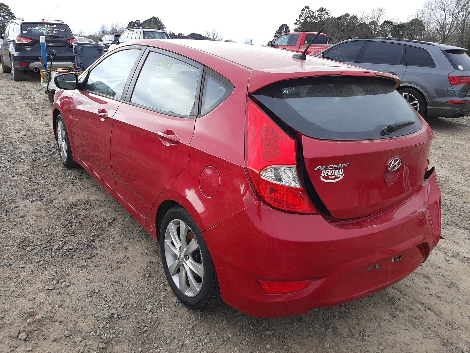Photo 3 from auction – 2014 HYUNDAI ACCENT GLS with VIN KMHCU5AE7EU145704