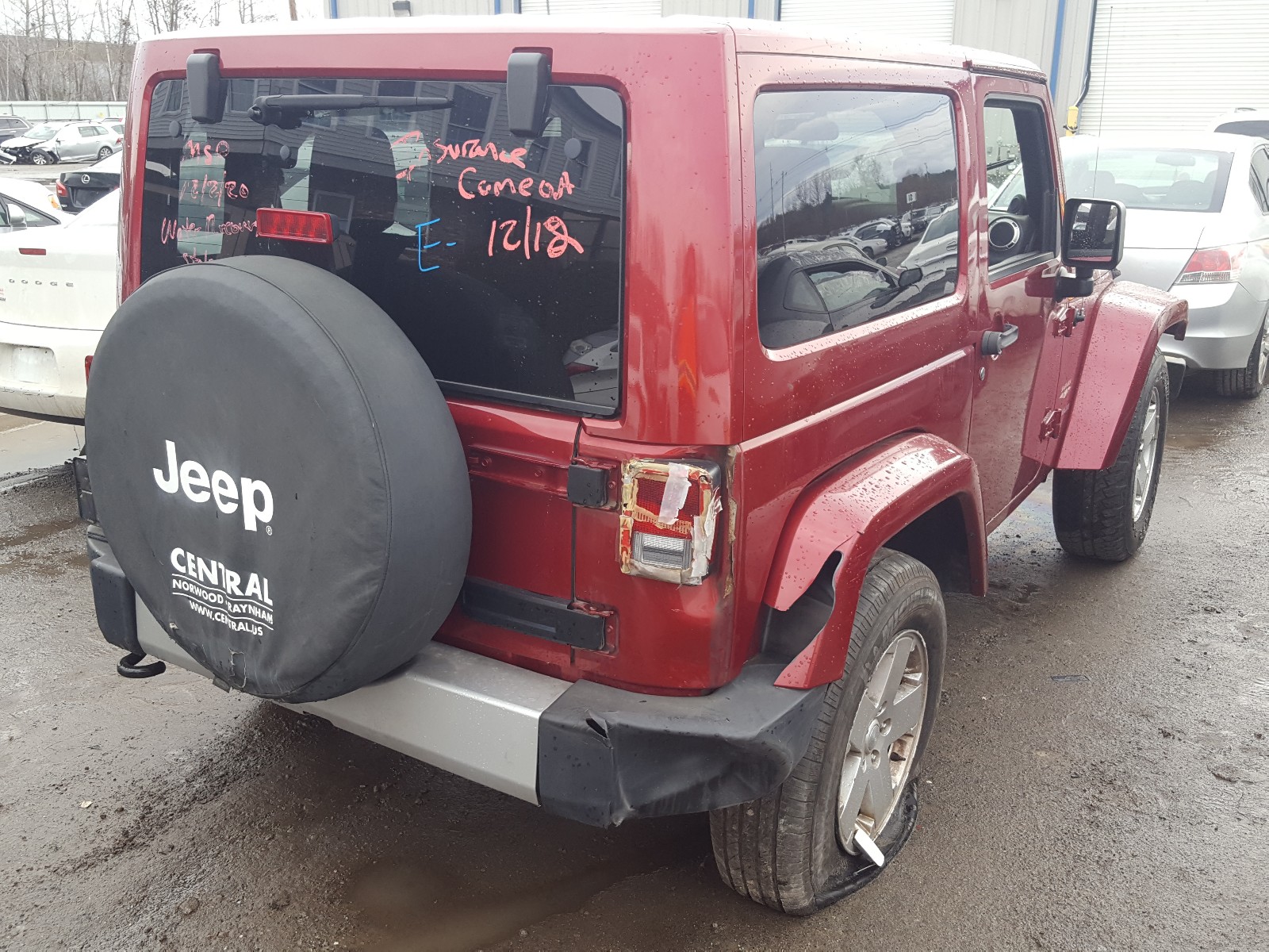 Фото 4 с аукциона – 2011 JEEP WRANGLER S с VIN 1J4AA5D15BL571982