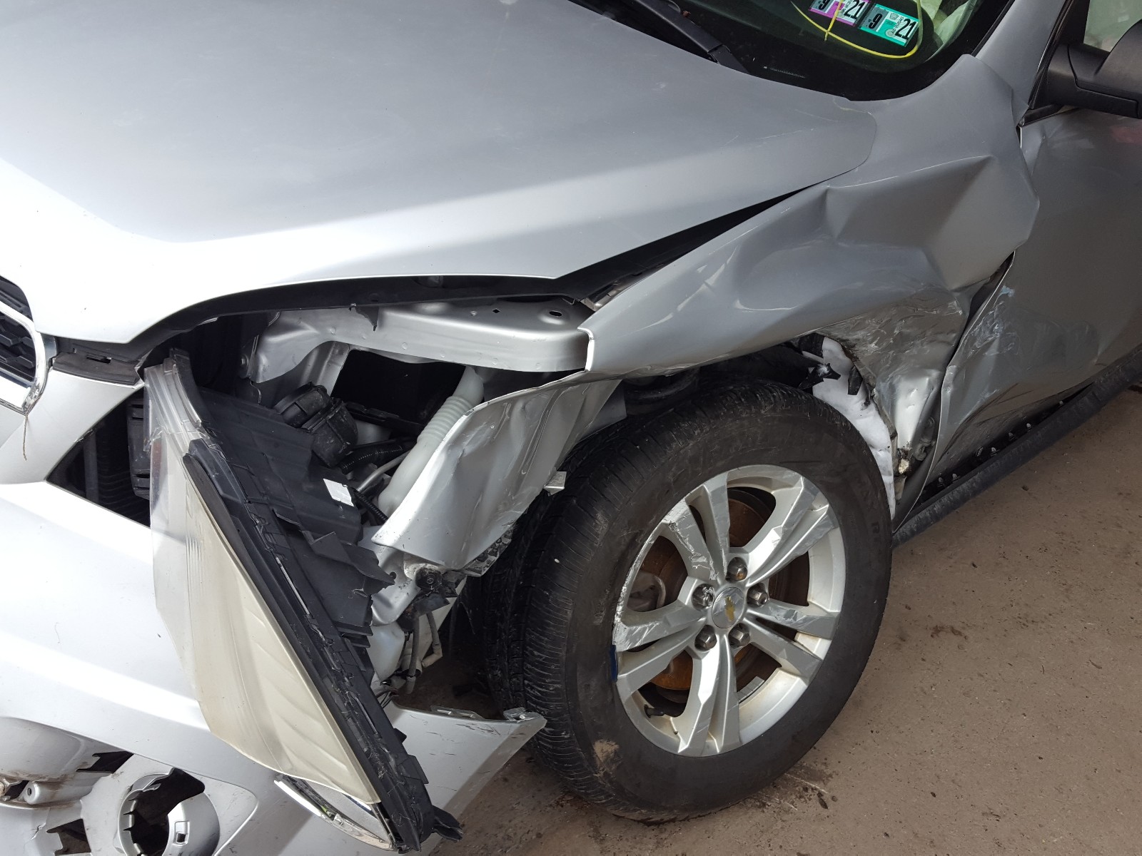 Photo 9 from auction – 2010 CHEVROLET EQUINOX LS with VIN 2CNFLCEWXA6363443