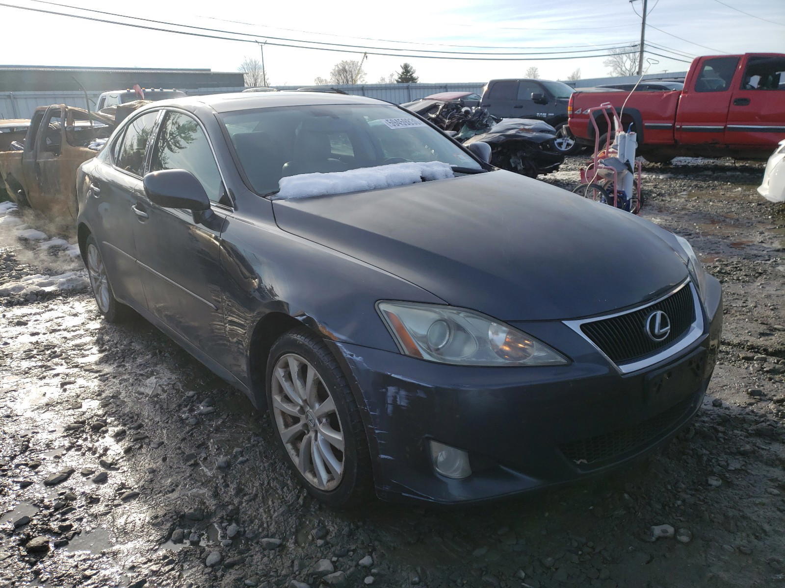 LEXUS IS 250 2007 with VIN JTHCK262975011313 - Photo from auction