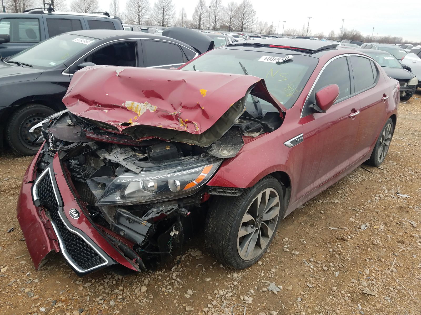 Photo 2 from auction – 2015 KIA OPTIMA SX with VIN 5XXGR4A66FG407889