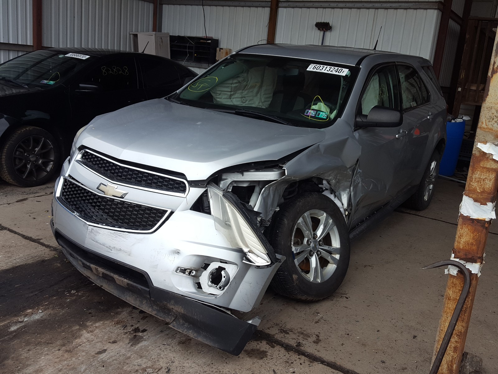 Photo 2 from auction – 2010 CHEVROLET EQUINOX LS with VIN 2CNFLCEWXA6363443