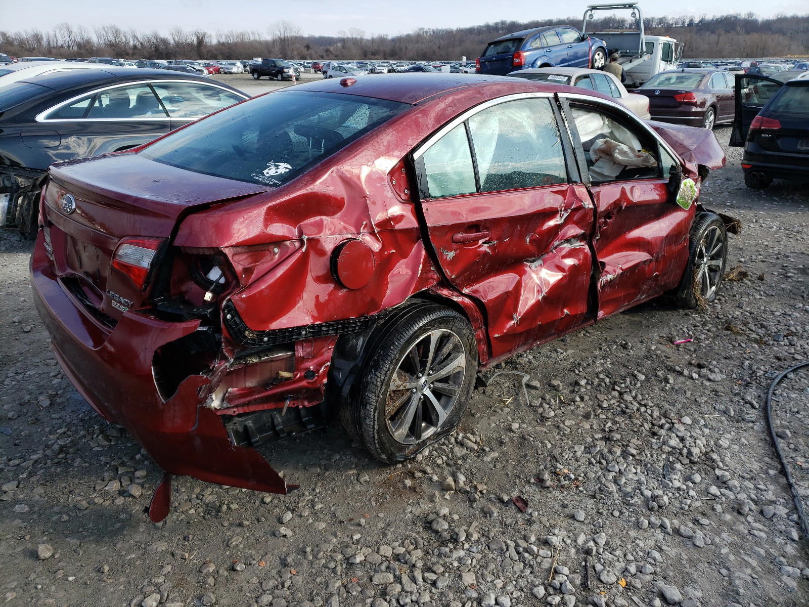Photo 4 from auction – 2015 SUBARU LEGACY 2.5 with VIN 4S3BNAN67F3041844