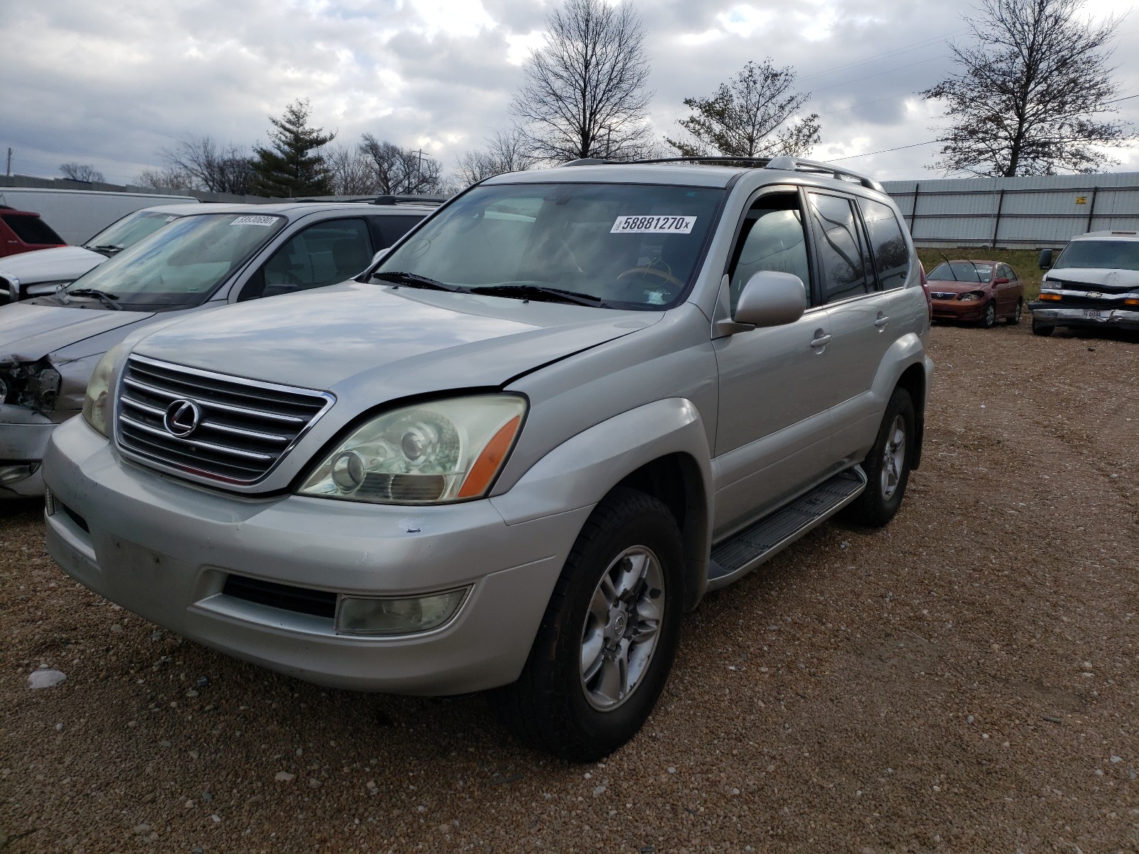 LEXUS GX 470 2004 with VIN JTJBT20X740030544 - Photo from auction