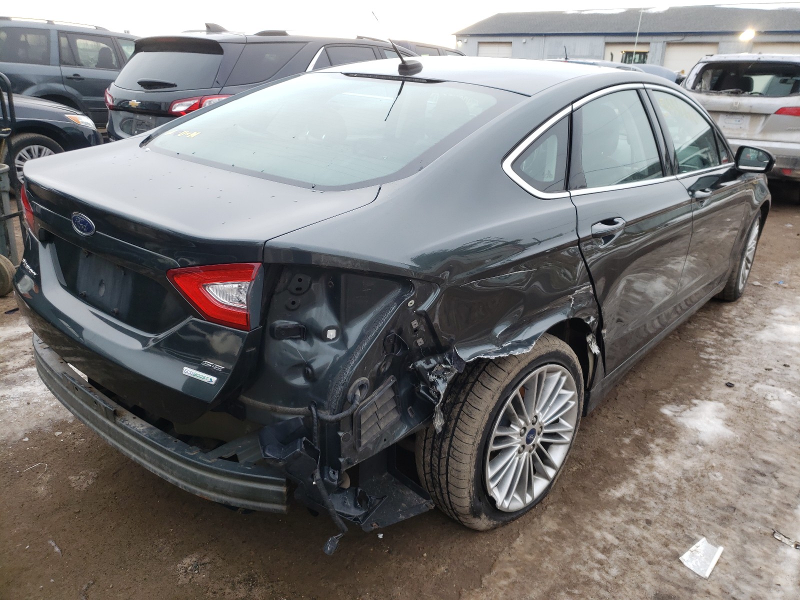 Photo 4 from auction – 2015 FORD FUSION SE with VIN 3FA6P0H93FR203729