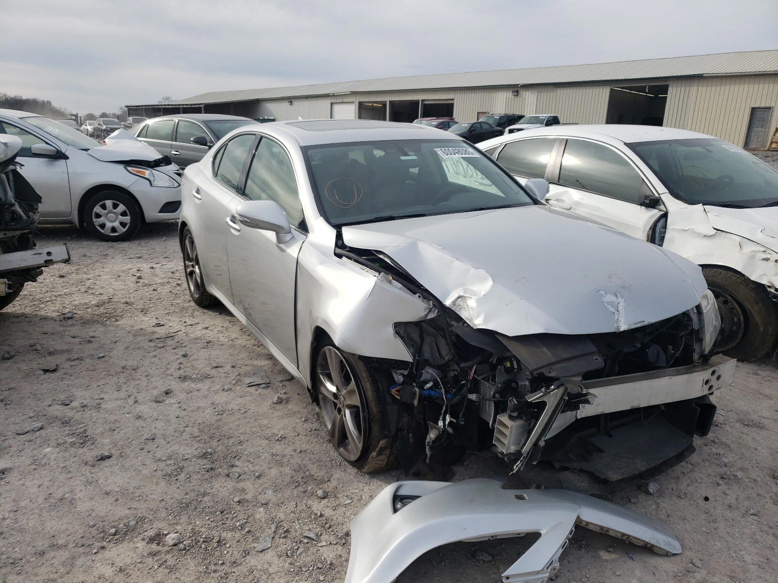 LEXUS IS 250 2011 with VIN JTHBF5C24B5143572 - Photo from auction