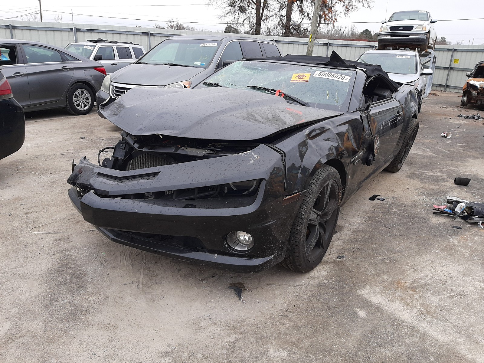 Photo 2 from auction – 2012 CHEVROLET CAMARO 2SS with VIN 2G1FK3DJ9C9110749