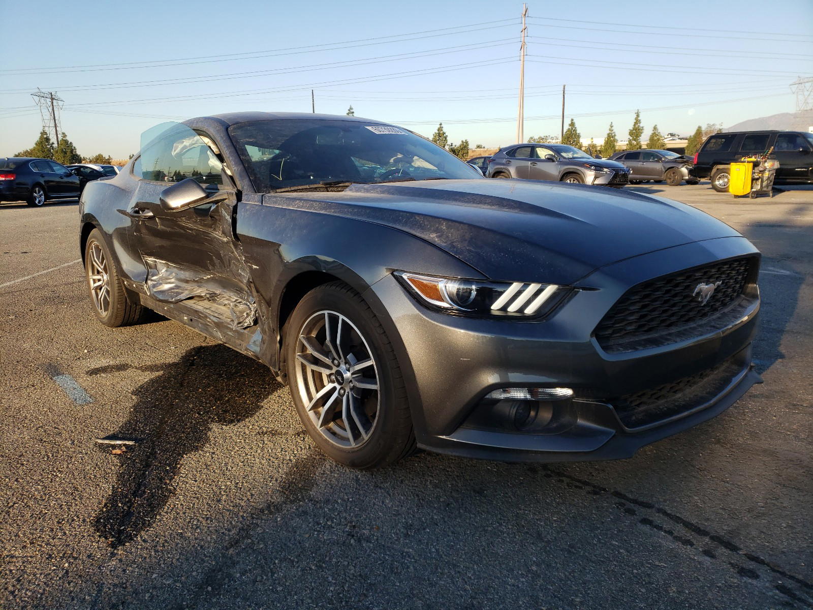 FORD MUSTANG 2017 with VIN 1FA6P8TH2H5226308 - Photo from auction