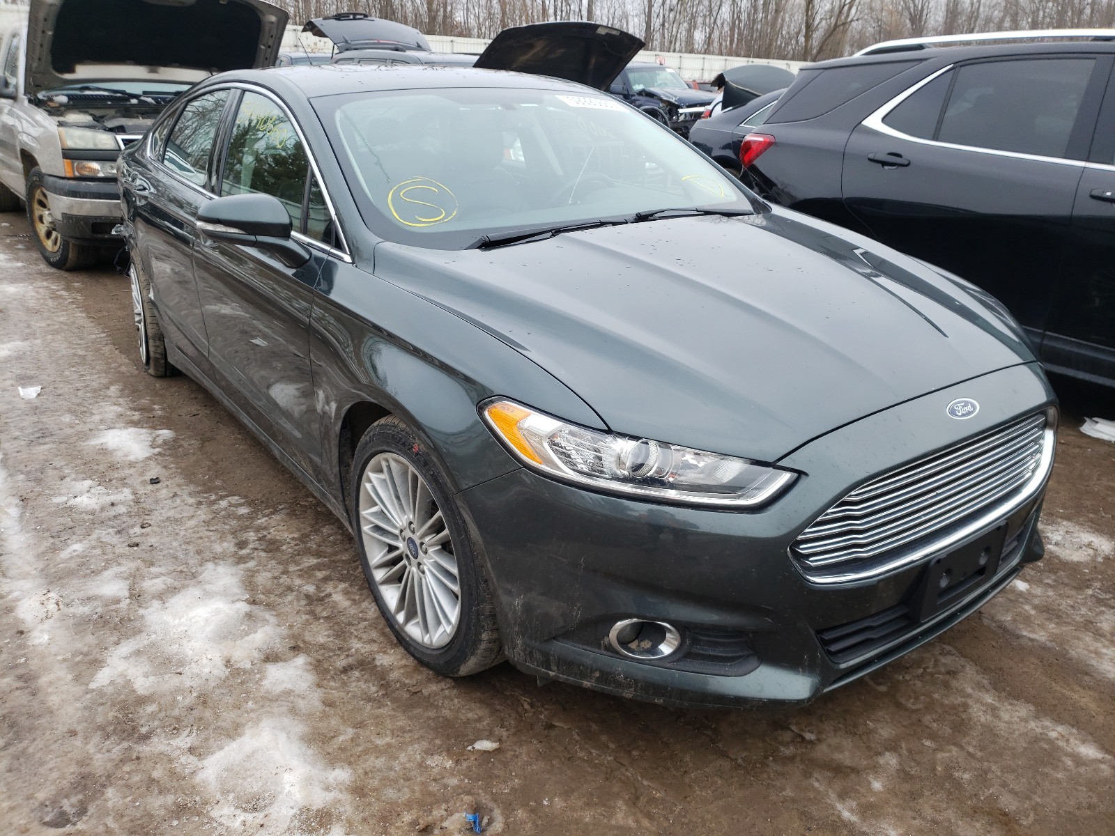 FORD FUSION SE 2015 with VIN 3FA6P0H93FR203729 - Photo from auction