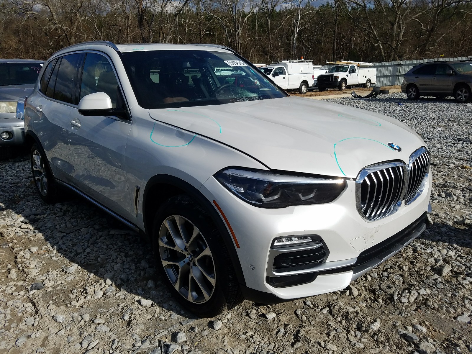 BMW X5 SDRIVE 2020 with VIN 5UXCR4C07L9C69216 - Photo from auction