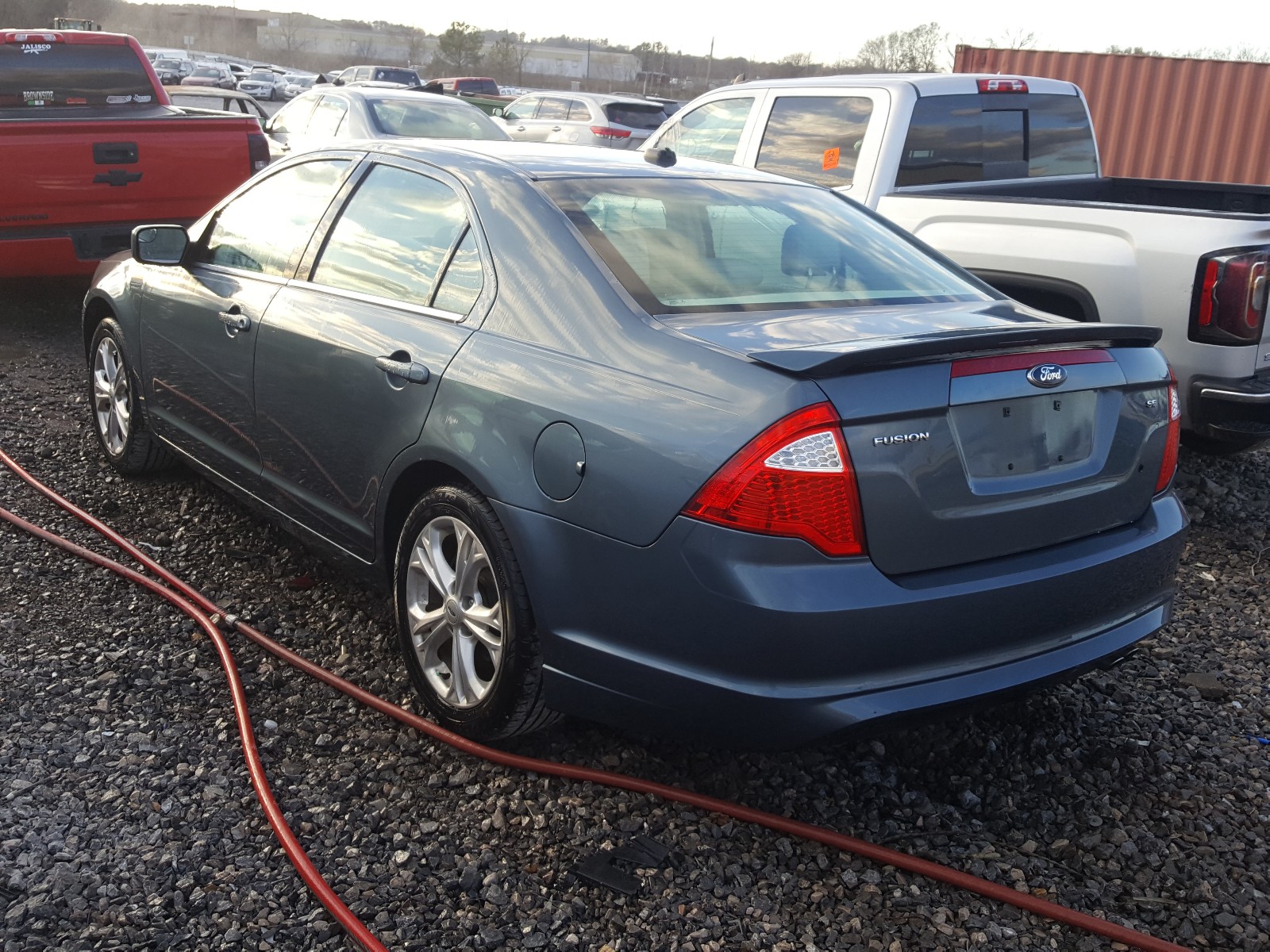 Photo 3 from auction – 2012 FORD FUSION SE with VIN 3FAHP0HA9CR314848