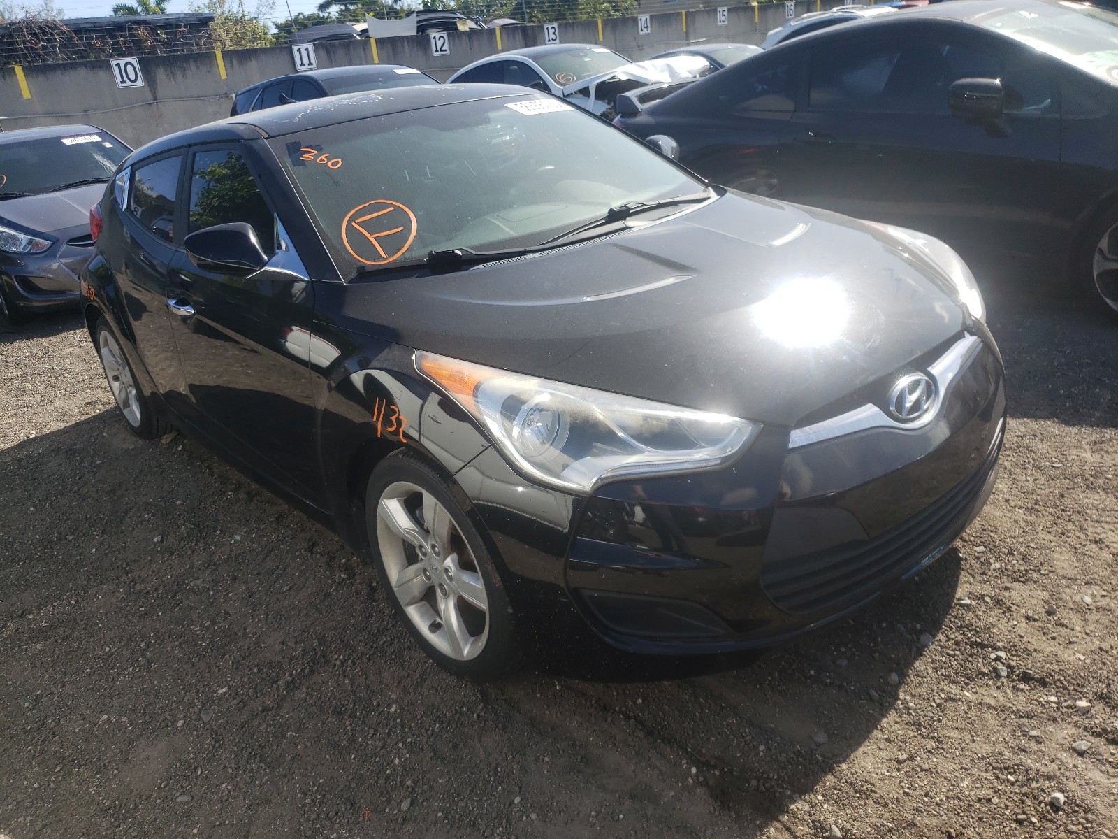 Photo 1 from auction – 2012 HYUNDAI VELOSTER with VIN KMHTC6ADXCU051149