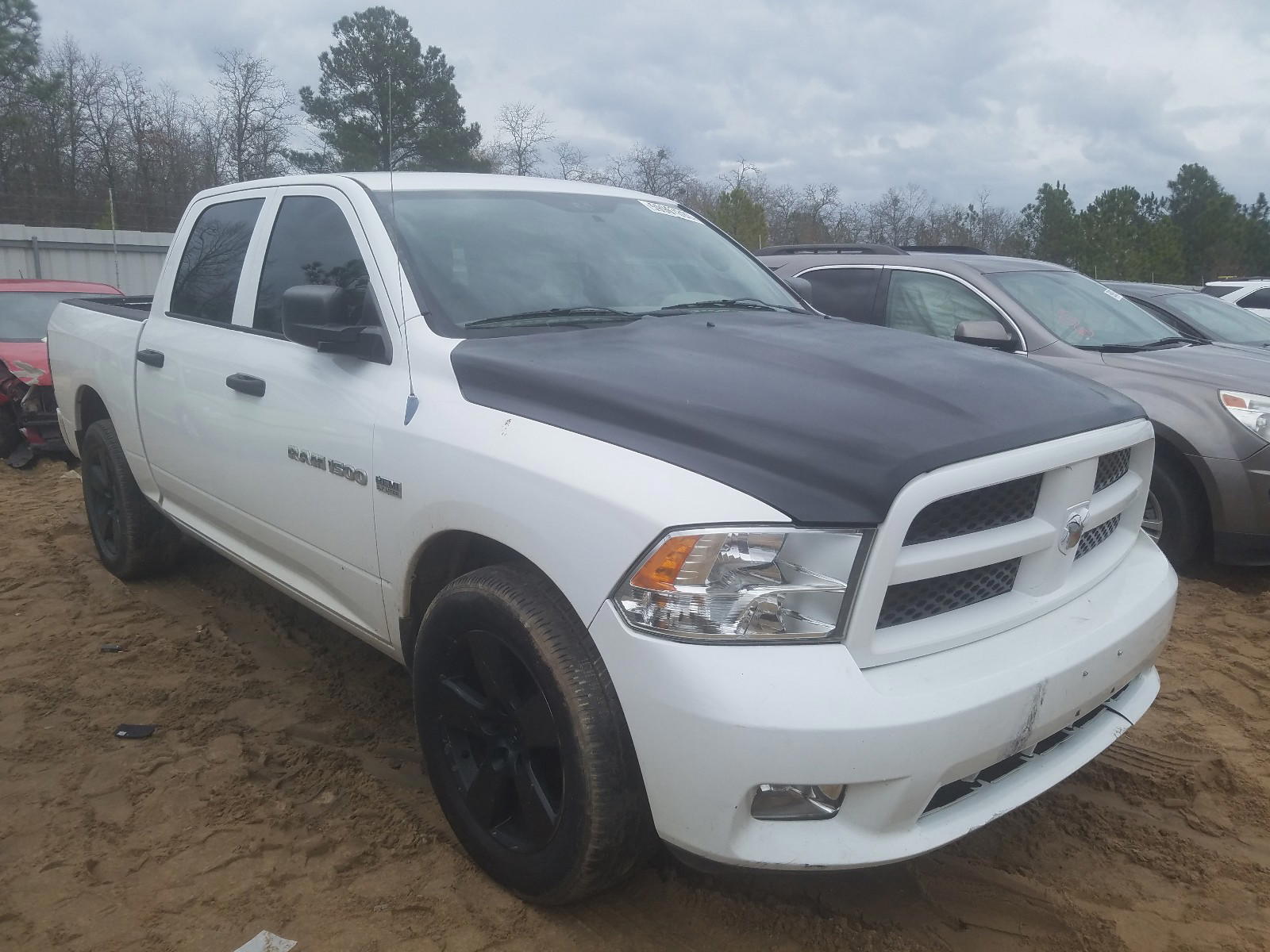DODGE RAM 1500 S 2012 with VIN 1C6RD6KT0CS323227 - Photo from auction