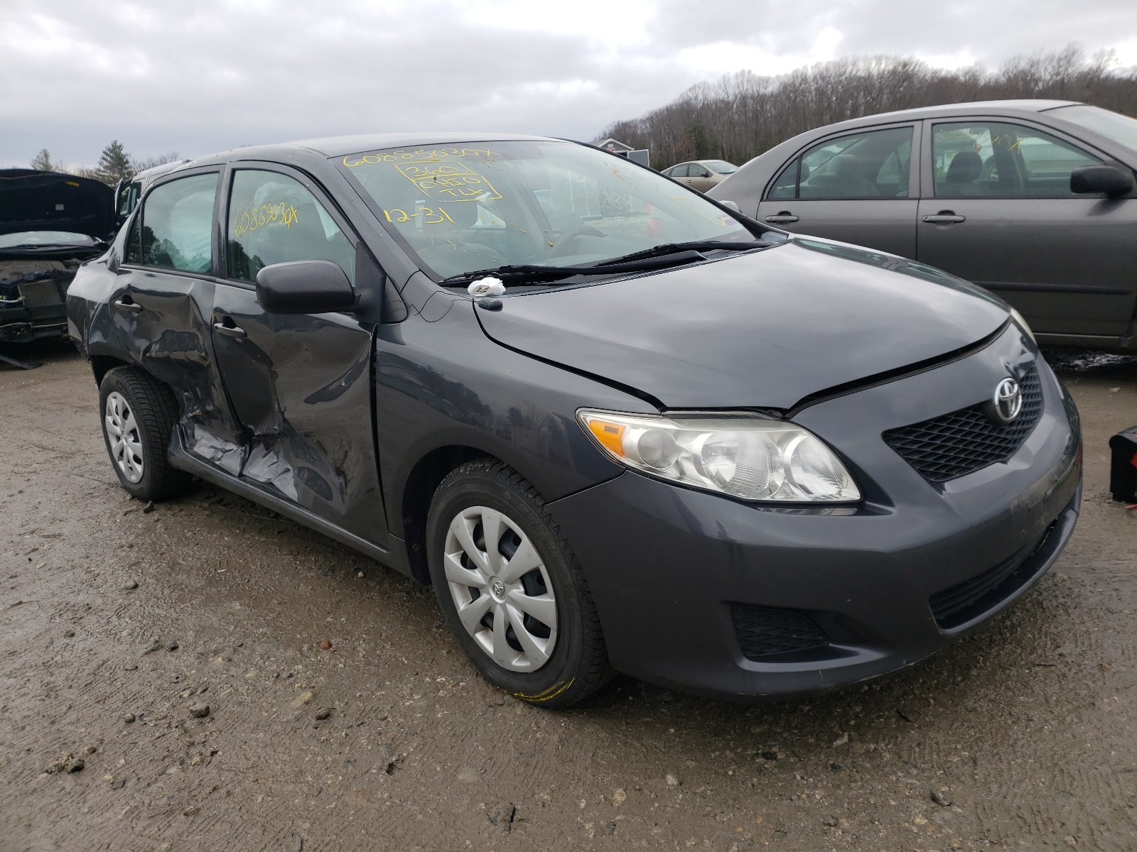 TOYOTA COROLLA BA 2010 with VIN 1NXBU4EE0AZ338478 - Photo from auction