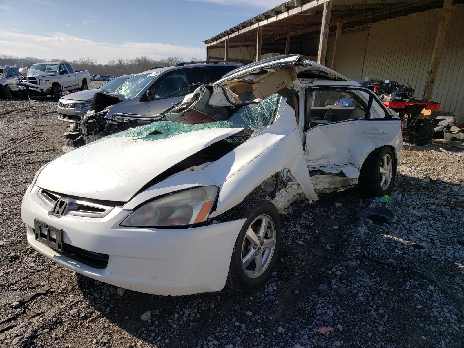 Photo 2 from auction – 2003 HONDA ACCORD EX with VIN JHMCM56683C005328