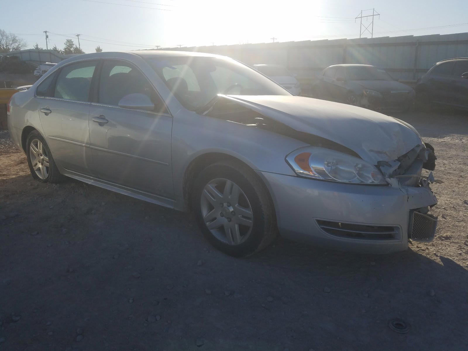 CHEVROLET IMPALA LT 2012 with VIN 2G1WG5E37C1100653 - Photo from auction