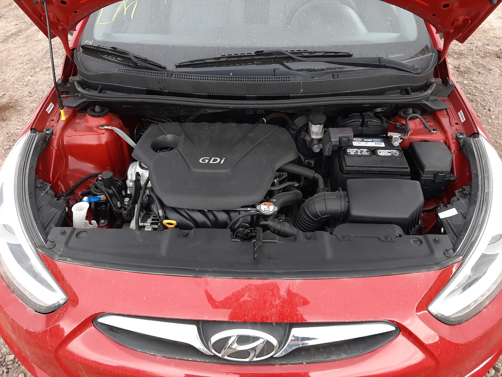 Photo 7 from auction – 2014 HYUNDAI ACCENT GLS with VIN KMHCU5AE7EU145704